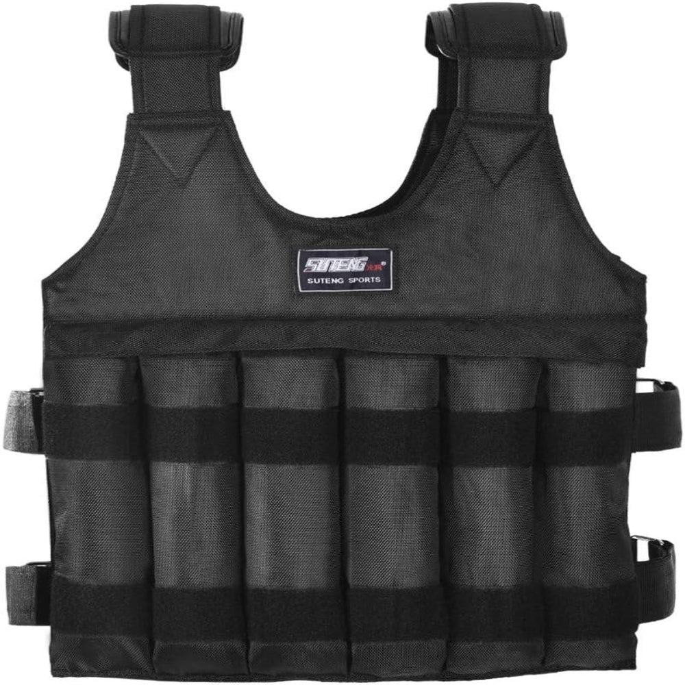 Adjustable Weighted Vest for Exercise - 110lbs Load Capacity Fitness Gear