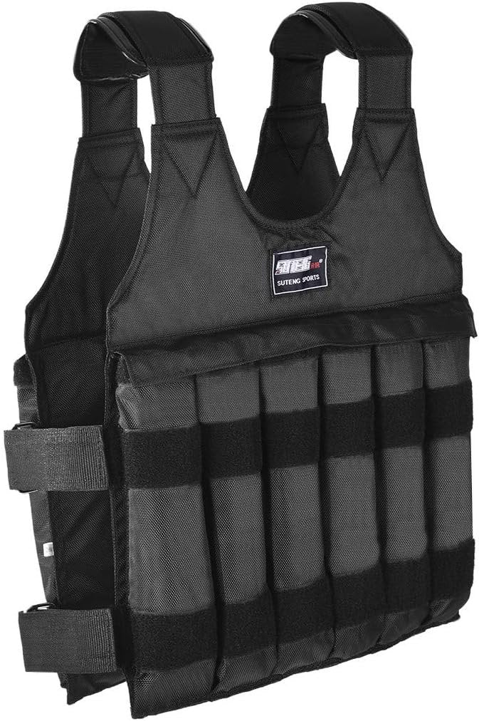 Adjustable Weighted Vest for Exercise - 110lbs Load Capacity Fitness Gear