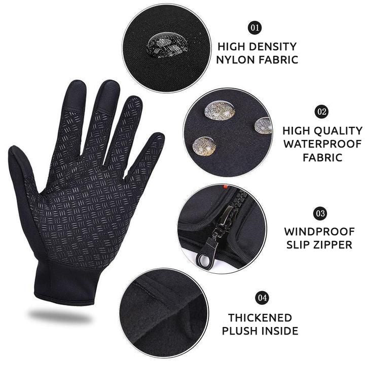 Electric Heated Gloves for Cycling & Skiing - Unisex Warming Gear